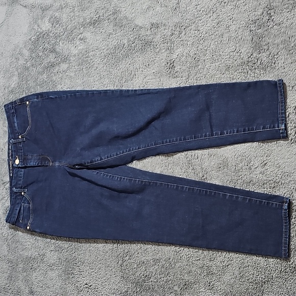 Chico's Denim - Chico's So Slimming Girlfriend Ankle Dark Wash Jean Size 1.5 Medium US Size 10